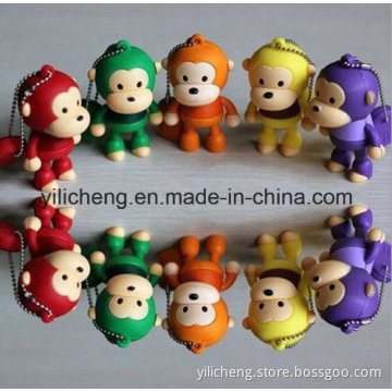 4GB 8GB 16GB 32GB 64GB Cartoon Monkey USB Flash Disk